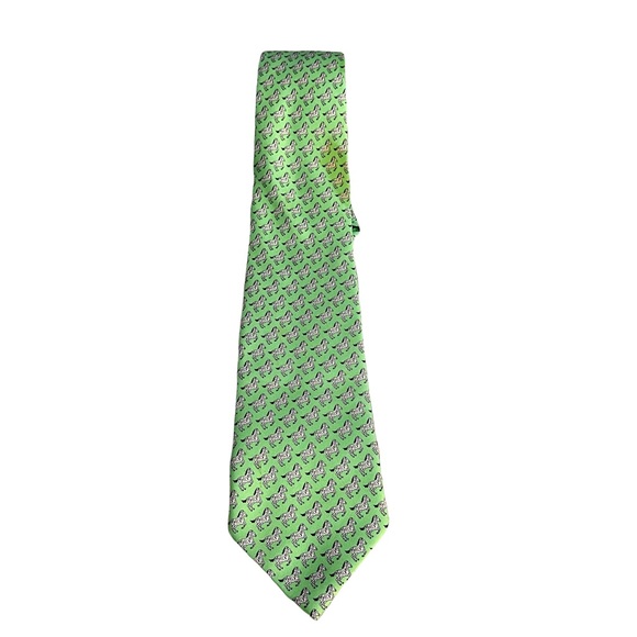 vineyard vines Other - Vintage Vineyard Vines Custom Collection Silk Animal Print Mens Necktie